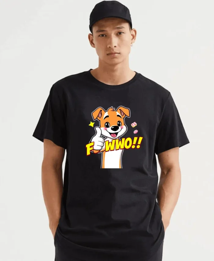 A Relaxed Dog On A Beach Hammock With Sunglasses Frioxpew T-Shirt