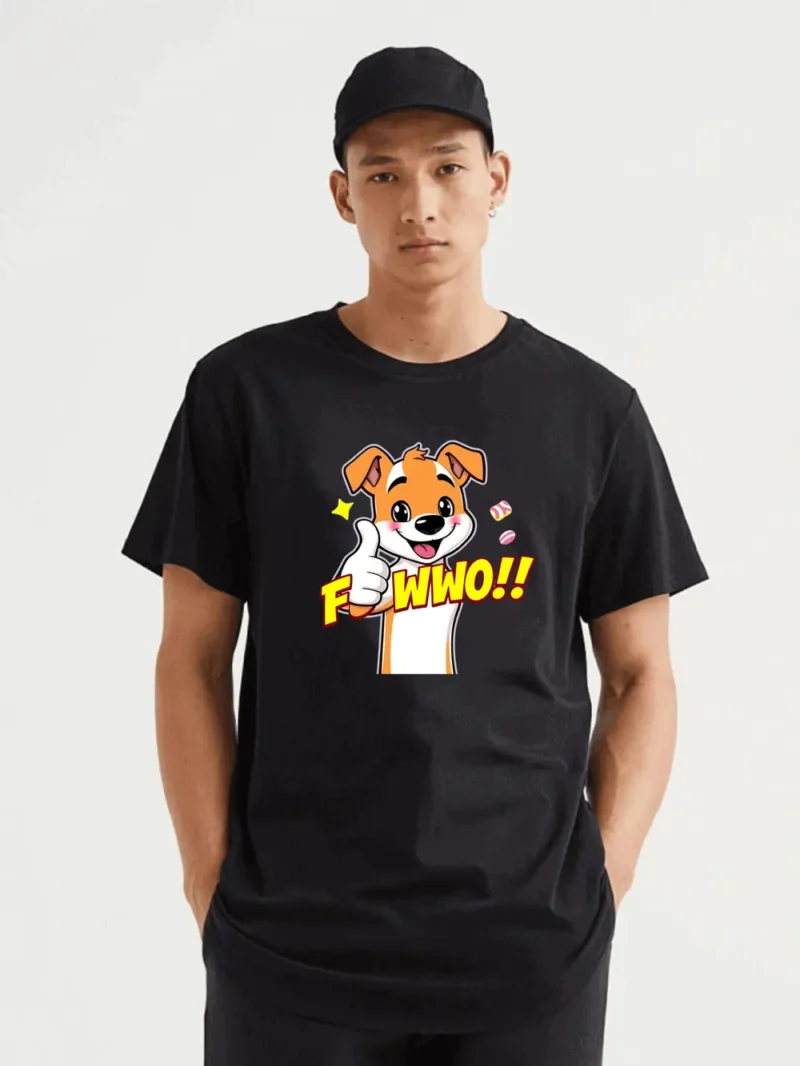 A Relaxed Dog On A Beach Hammock With Sunglasses Frioxpew T-Shirt