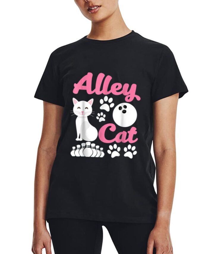 Alley C.at - Funny Bowling Women T-Shirt