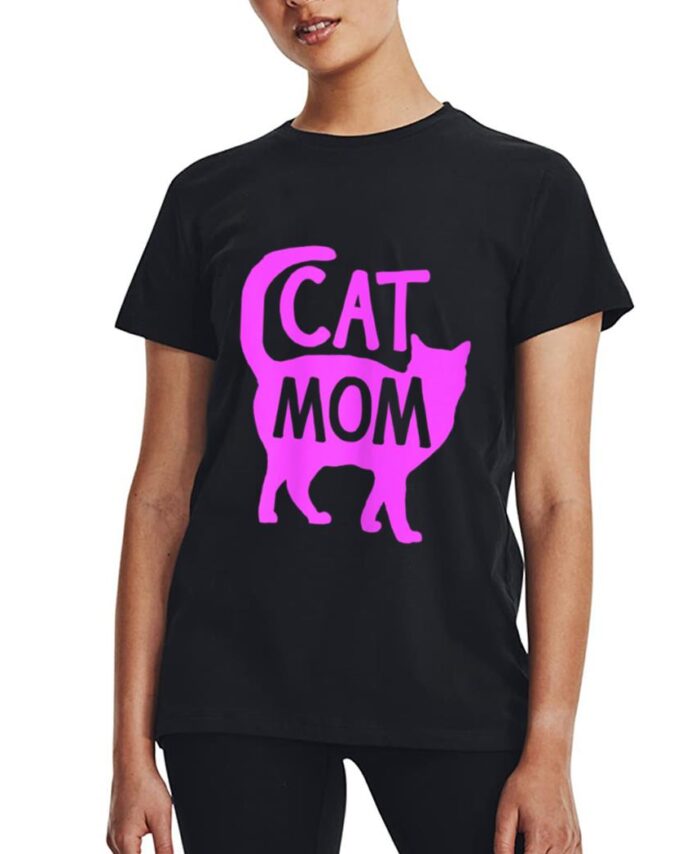 Best Cat Mom Mothers Day Women Kitty Mommy Mama Christmas Women T-Shirt