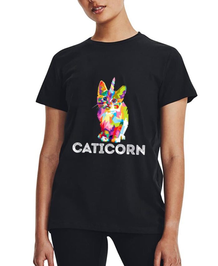 Caticorn Unicorn Cat Unikitty Kittycorn Meow Girls Women Women T-Shirt
