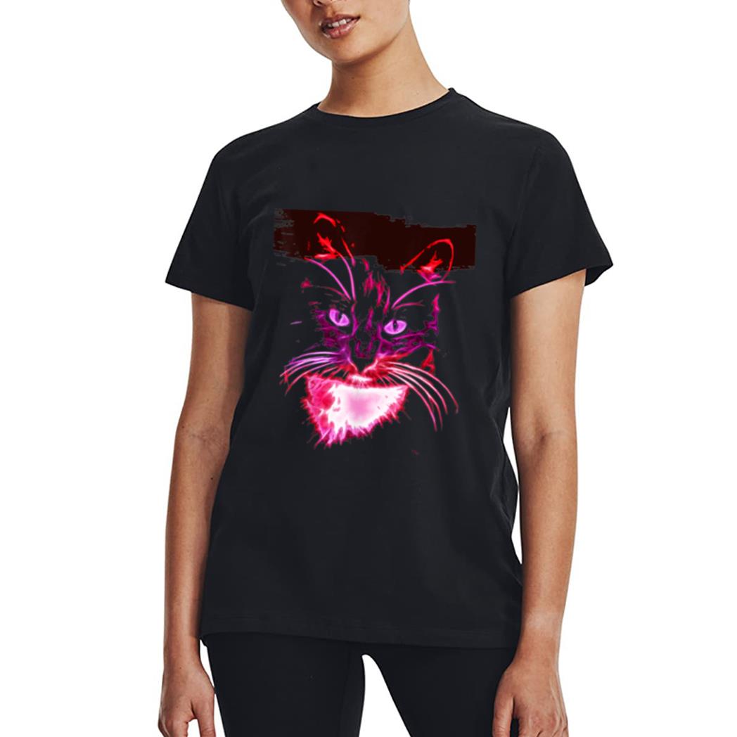 Colorful Cat Art Novelty  - Cat Lover Gift Idea Women Women T-Shirt