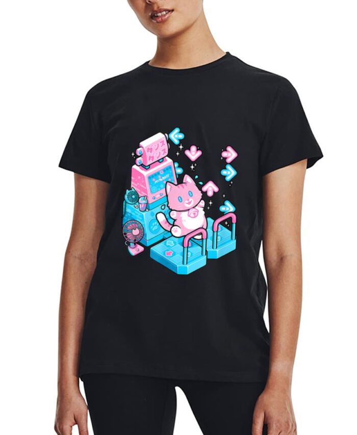 Cute Cat Dance Pastel For Cats Lover Man Woman Kid Women T-Shirt