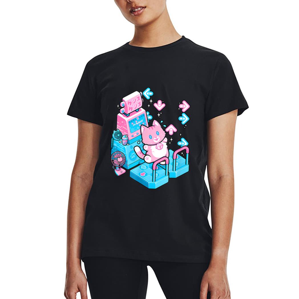 Cute Cat Dance Pastel For Cats Lover Man Woman Kid Women T-Shirt