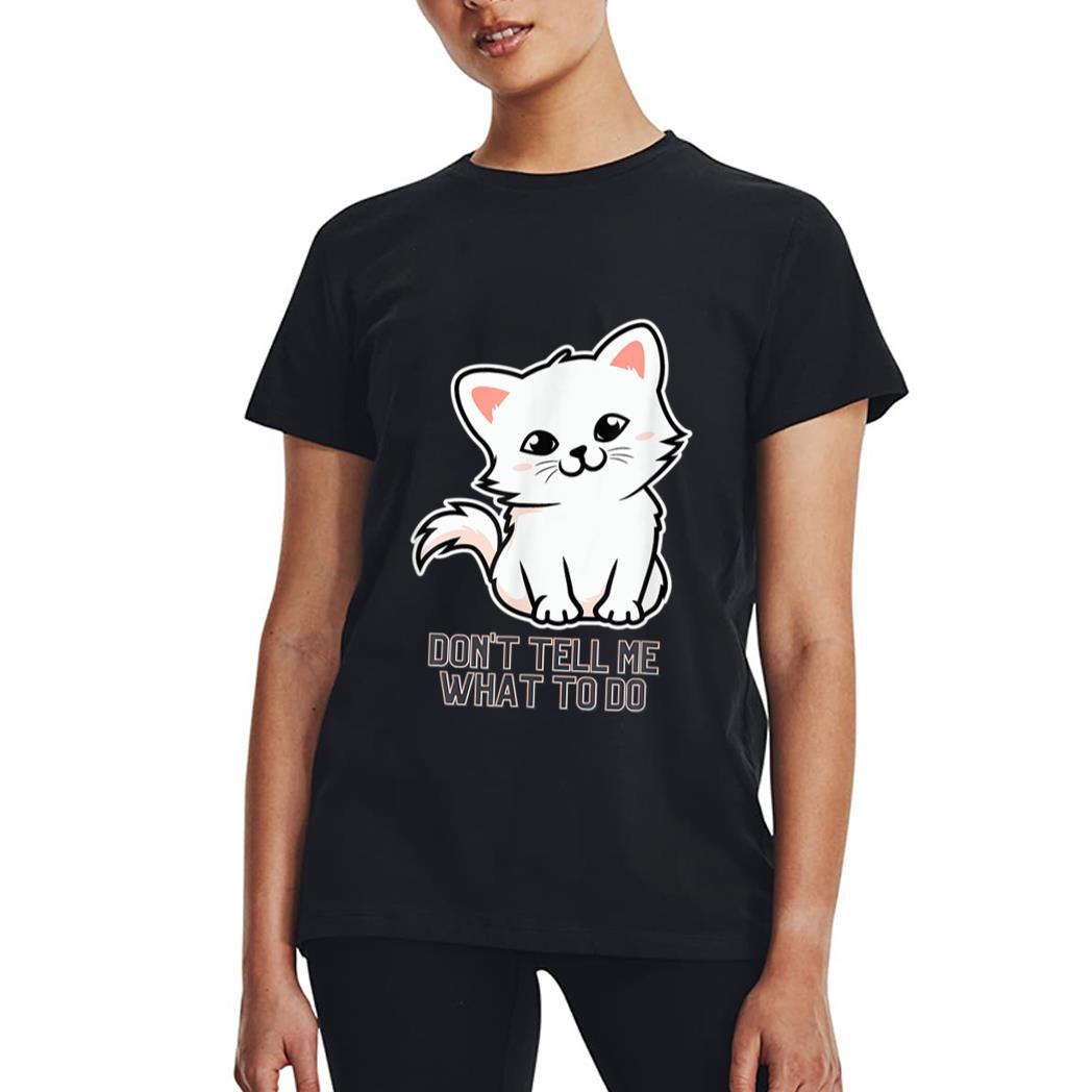 Don Ell Me What O Do Meme Funny Retro Style Vintage Cats Women T-Shirt