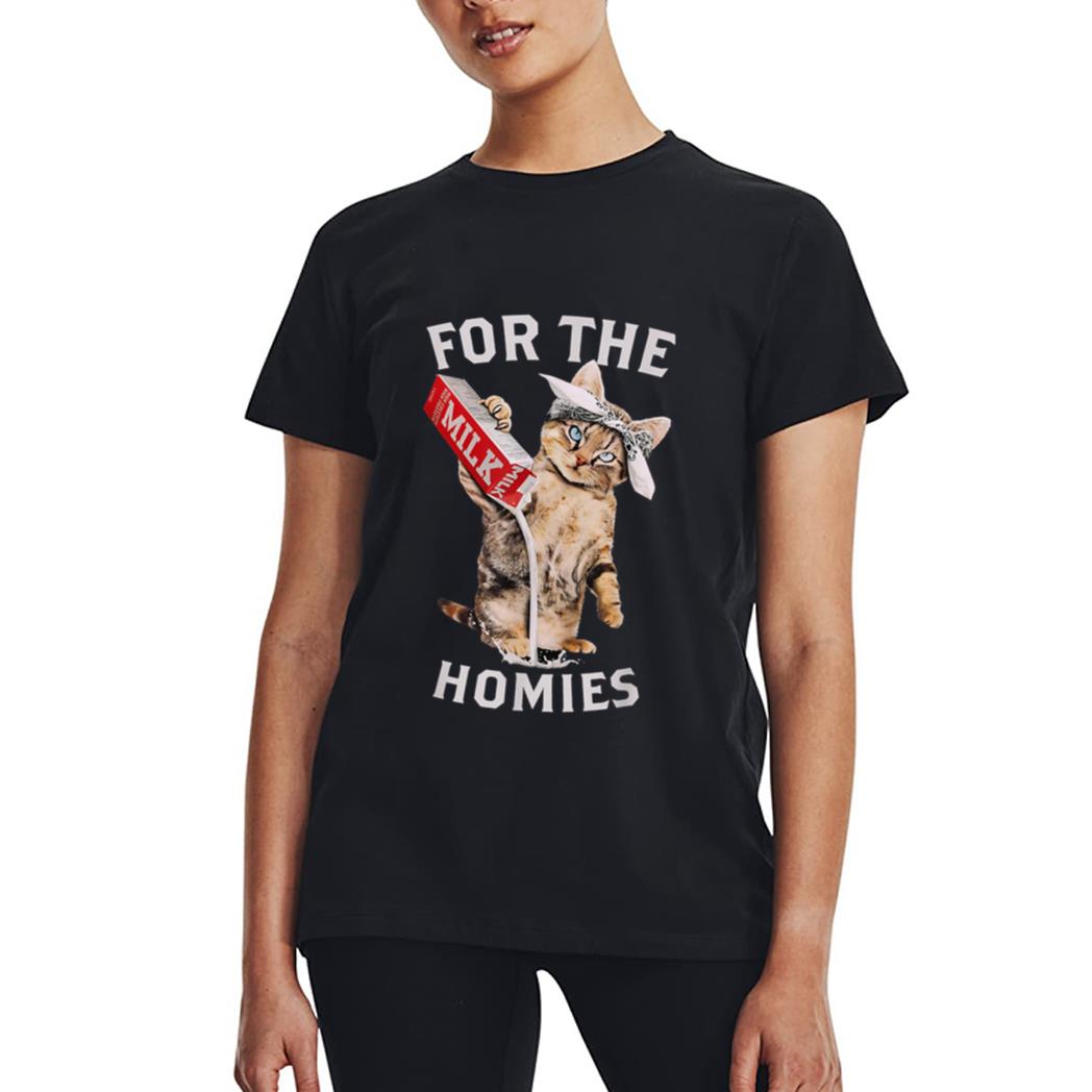 Milk Cat For The Homies Lover Kids Women Tee Women T-Shirt