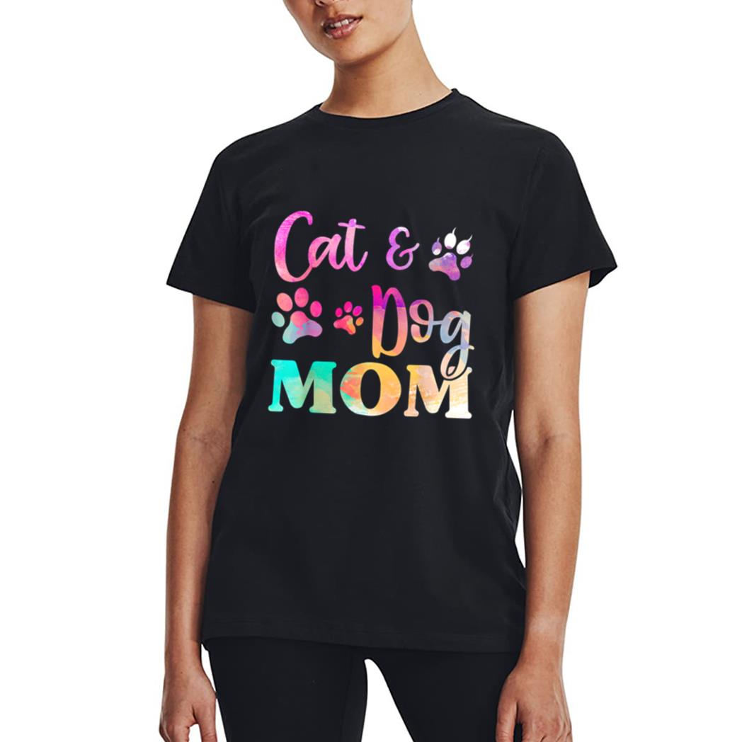 Pet Cat Dog Mom Shirt For Women, Mothers Day Women T-Shirt
