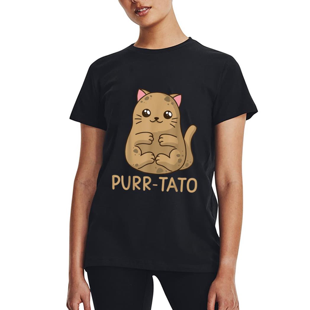 Purrtato Cat Potato Cat Lover Idaho Potatoes Women T-Shirt