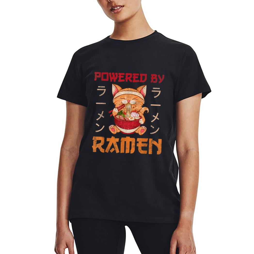 Ramen Cat Kawaii Anime Japanese Food Gift Women T-Shirt