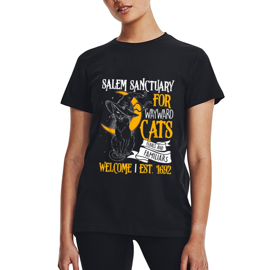 Salem Sanctuary For Wayward Cats Ferals And Familiars Women T-Shirt