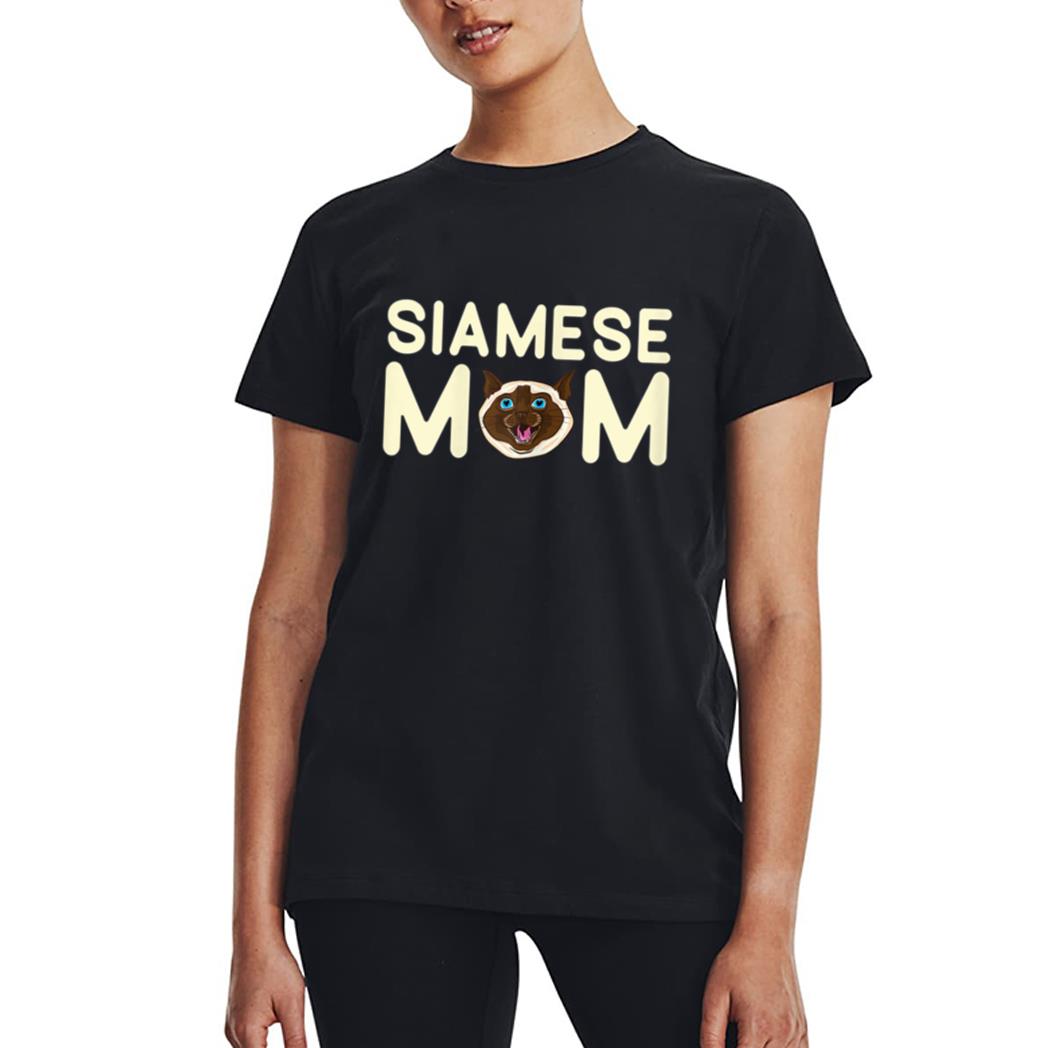 Siamese Cat Mom Women T-Shirt