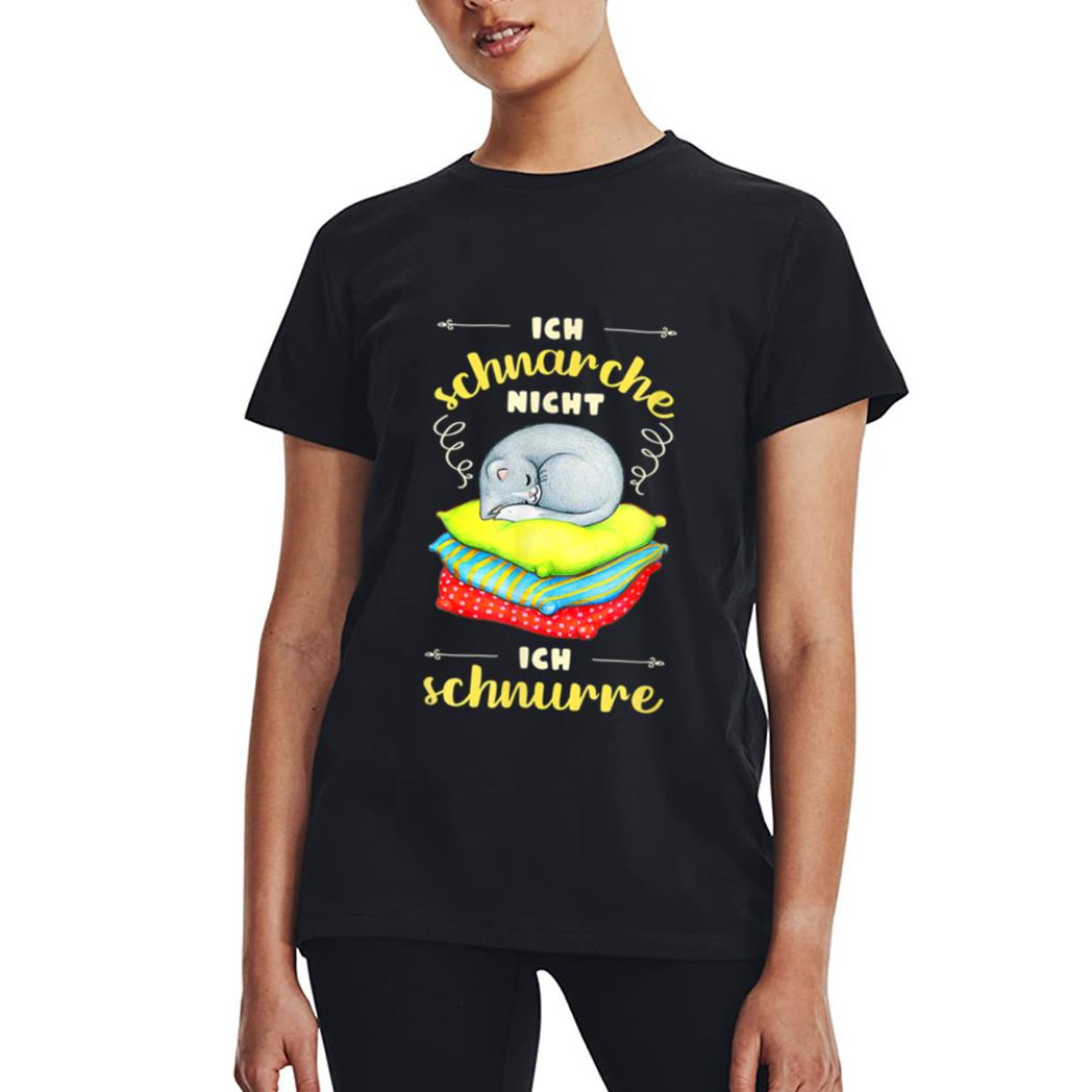 Sleep Cat Ladies I Do Not Snore I Purr Women T-Shirt