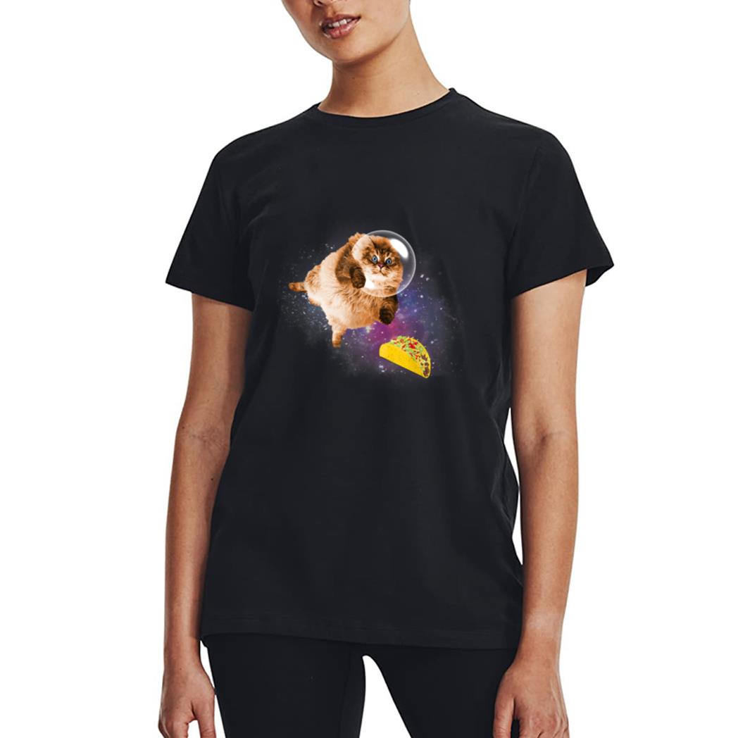 Taco Cat , Funny Taco Cat In Space , Taco Cat Women T-Shirt