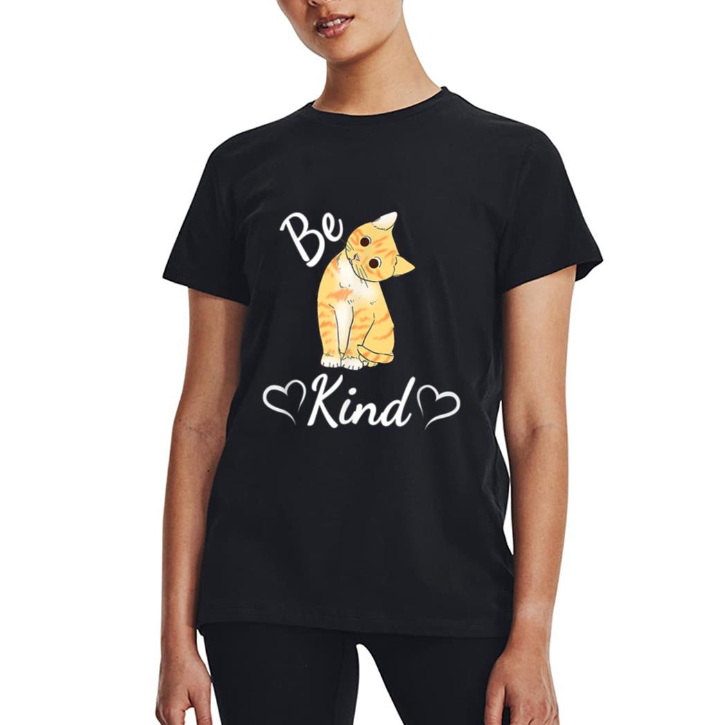 Unity Day Orange Cat Anti Bullying Be Kind Gifts Women T-Shirt